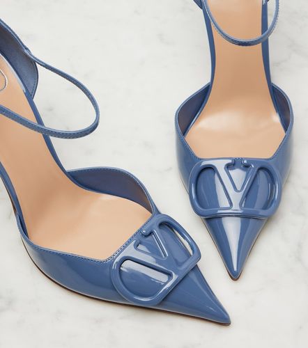 Escarpins D'Orsay VLogo en cuir verni - Valentino Garavani - Modalova