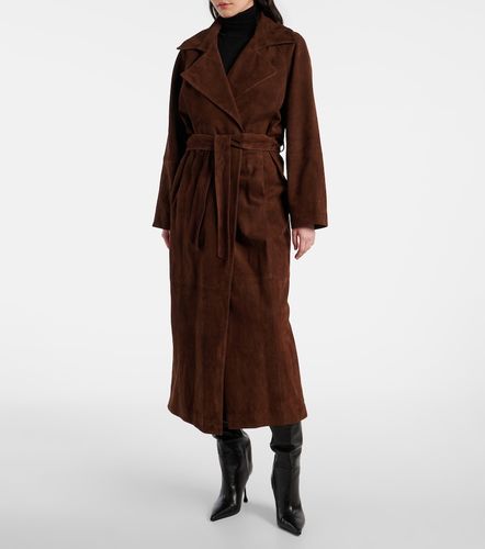 Nour Hammour Manteau Althea en daim - Nour Hammour - Modalova