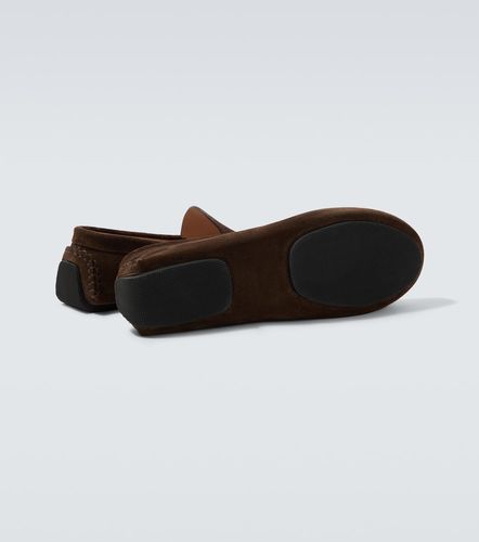 The Row Mocassins New Lucca en daim - The Row - Modalova