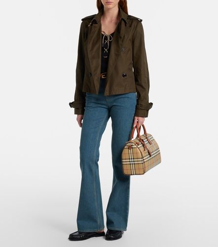 Trench court en gabardine de coton - Burberry - Modalova