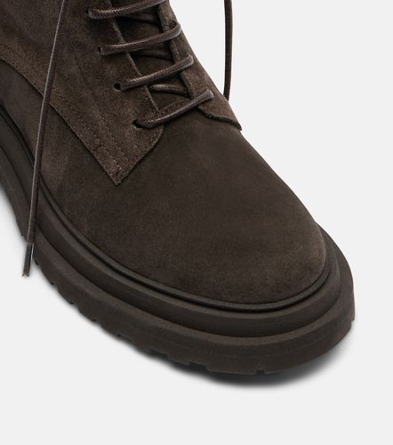 Bottines à lacets Monili en daim - Brunello Cucinelli - Modalova