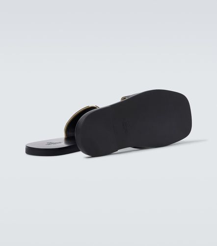 Mules VLogo en cuir - Valentino Garavani - Modalova