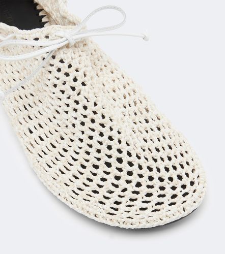 Ballerines Mandala en crochet et cuir - Christen - Modalova