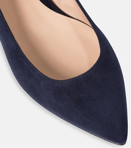 Ballerines Gianvito en daim - Gianvito Rossi - Modalova