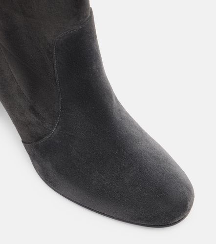 Bottes Glen 85 en daim - Gianvito Rossi - Modalova