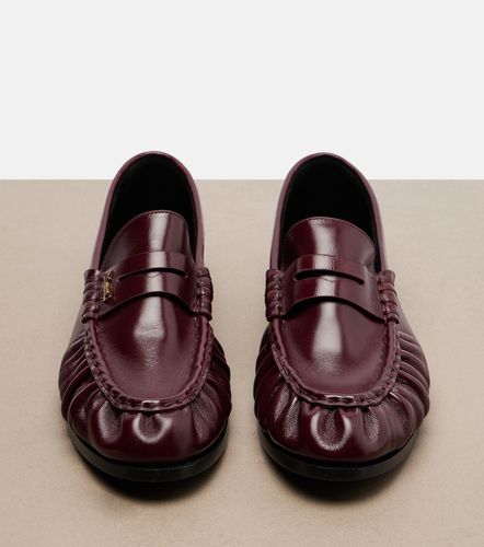 Mocassins Le Loafer en cuir - Saint Laurent - Modalova