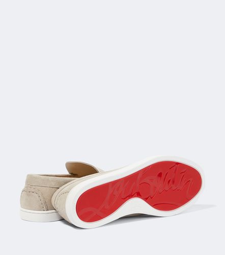 Mocassins Varsiboat en daim embossé - Christian Louboutin - Modalova