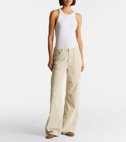 Pantalon ample Keira en velours côtelé de coton - Agolde - Modalova