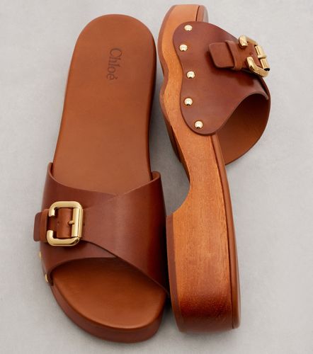 Chloé Mules Jeannette en cuir - Chloe - Modalova