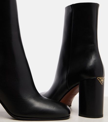 Prada Bottines en cuir à logo - Prada - Modalova