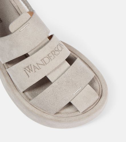 Sandales à plateforme en cuir - JW Anderson - Modalova