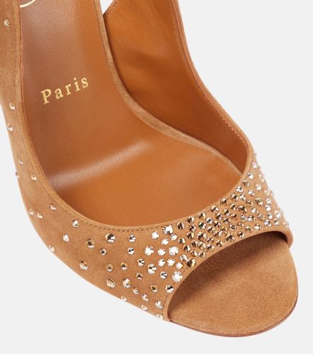 Sandales Nudes Degrachick en daim - Christian Louboutin - Modalova