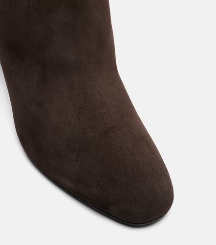 Bottes Very Bow 85 en daim - Aquazzura - Modalova