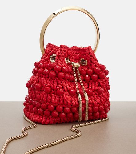 Sac seau Bon Bon Small en raphia - Jimmy Choo - Modalova