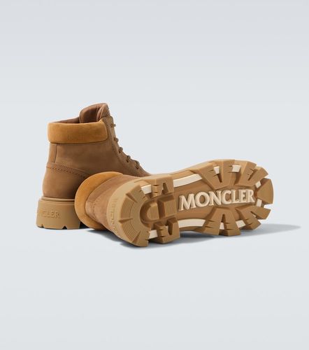Moncler Bottines Peak City en daim - Moncler - Modalova