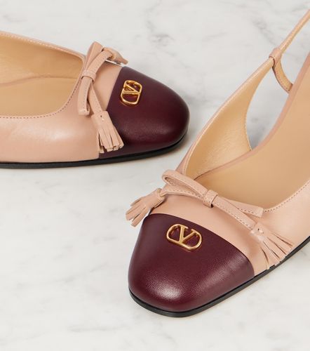 Ballerines slingback Valet Du Roi en cuir - Valentino Garavani - Modalova