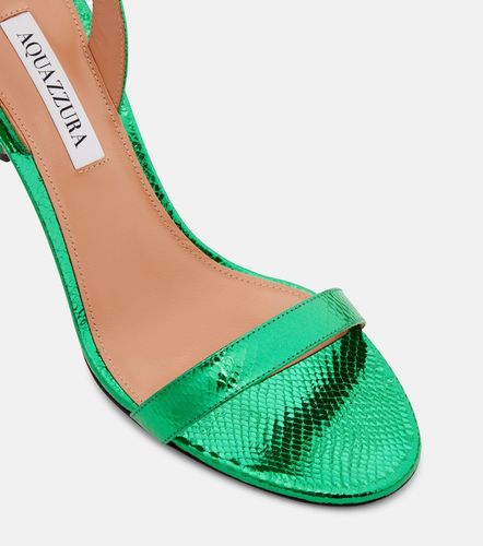 Sandales So Nude 85 en cuir embossé - Aquazzura - Modalova