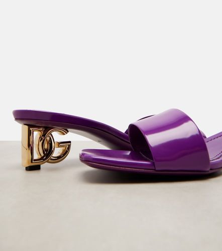 Dolce&Gabbana Mules DG en cuir - Dolce&Gabbana - Modalova