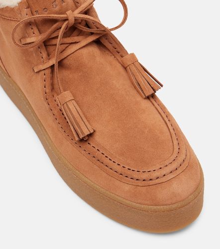 Bottines H681 à plateforme en daim - Hogan - Modalova