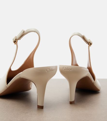 Chloé Escarpins slingback en cuir - Chloe - Modalova