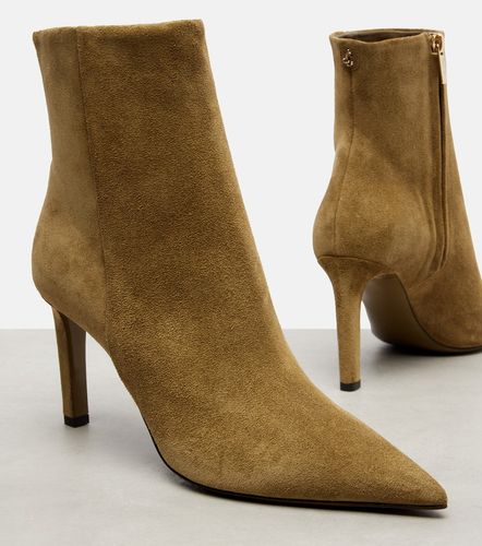Bottines Frankie 85 en daim - Jimmy Choo - Modalova