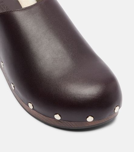 Le Monde Béryl Mules Agnes en cuir à ornements - Le Monde Beryl - Modalova