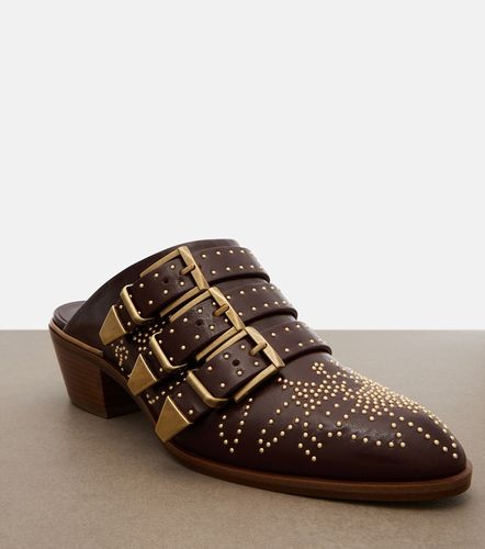 Chloé Mules Susan en cuir à clous - Chloe - Modalova