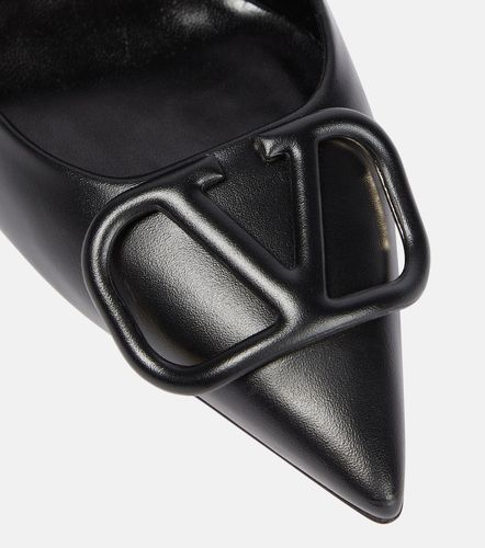 Escarpins VLogo en cuir - Valentino Garavani - Modalova