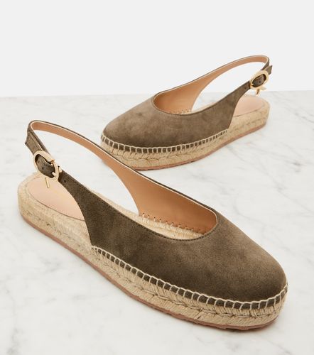 Espadrilles Paz en daim - Gianvito Rossi - Modalova