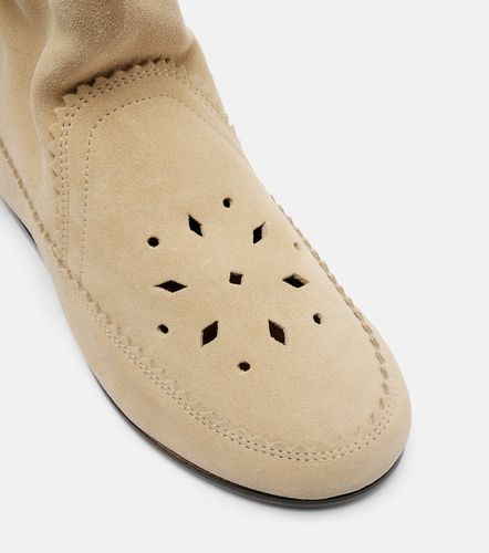Bottes mi-mollet Welky en daim - Isabel Marant - Modalova