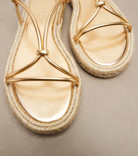 Sandales espadrilles Bali en cuir - Gianvito Rossi - Modalova