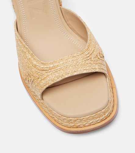 Sandales Gracia à plateau en raphia - Souliers Martinez - Modalova