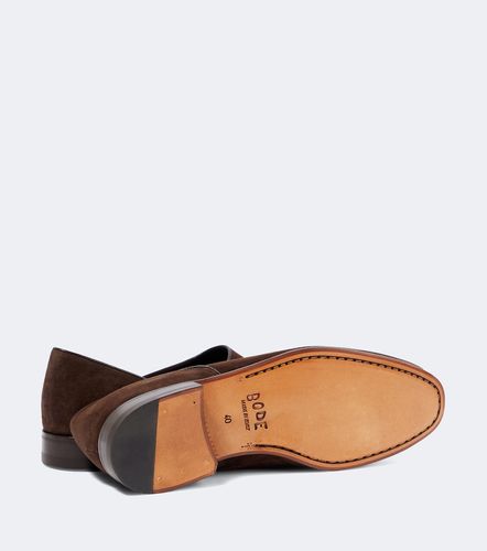 Bode Mocassins House Shoe en daim - Bode - Modalova