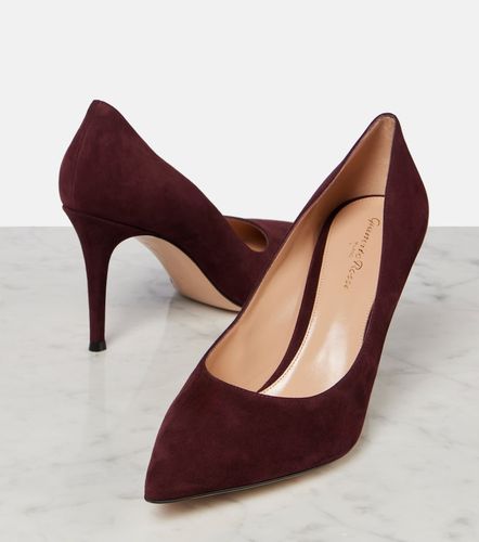 Escarpins Gianvito 85 en daim - Gianvito Rossi - Modalova