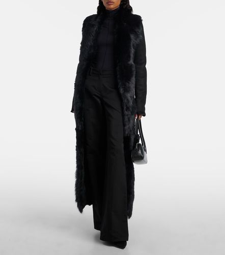 Manteau en daim et shearling - Magda Butrym - Modalova
