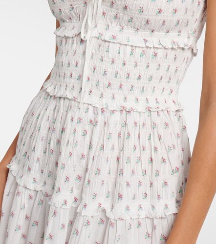 Dôen Robe midi Sorina en coton à finitions en dentelle florale - Doen - Modalova