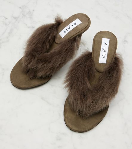 Alaïa Mules 90 - Alaia - Modalova