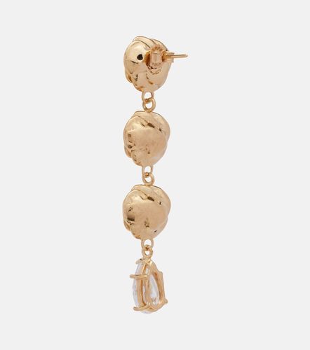 Boucles d’oreilles en plaqué or à cristaux - Magda Butrym - Modalova