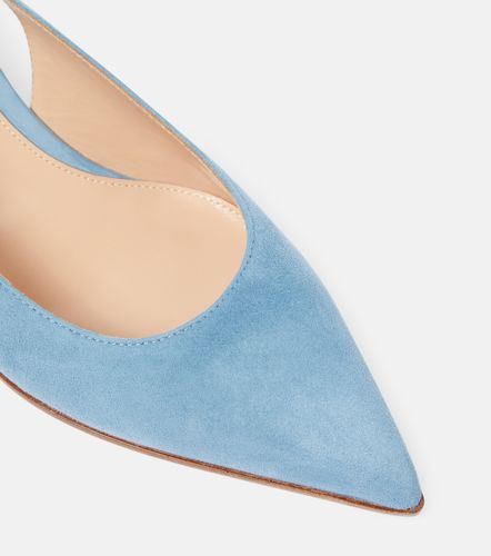 Escarpins slingback Piper 45 en daim - Gianvito Rossi - Modalova