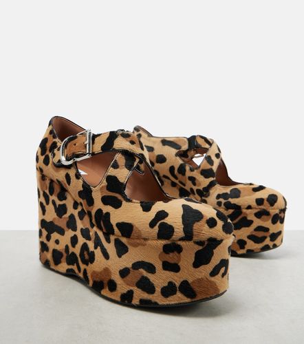 Alaïa Escarpins compensés Criss Cross - Alaia - Modalova
