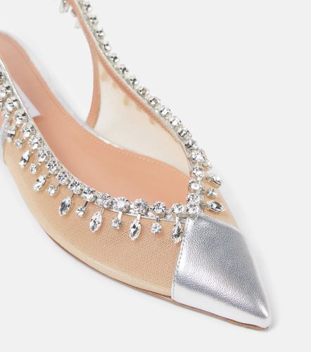Ballerines slingback Temptation Crystal - Aquazzura - Modalova