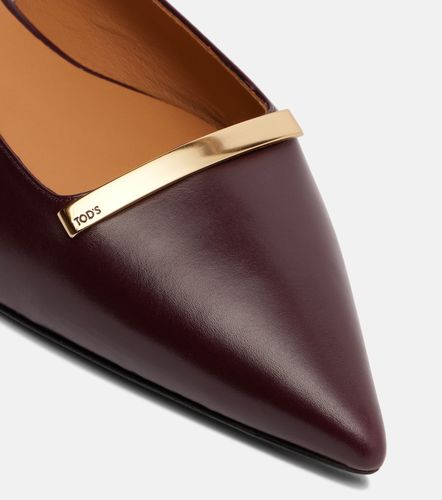 Ballerines slingback Barretta en cuir - Tod's - Modalova