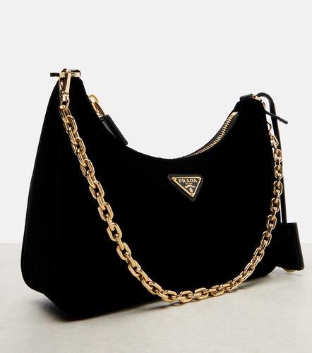 Sac Re-Edition Mini en velours - Prada - Modalova