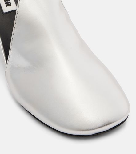 Escarpins en cuir métallisé - Jil Sander - Modalova
