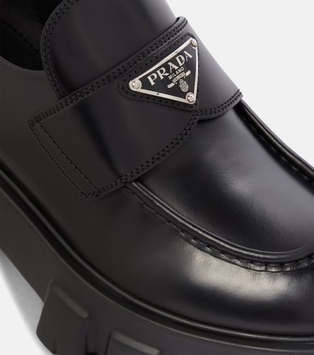 Prada Mocassins Monolith en cuir - Prada - Modalova