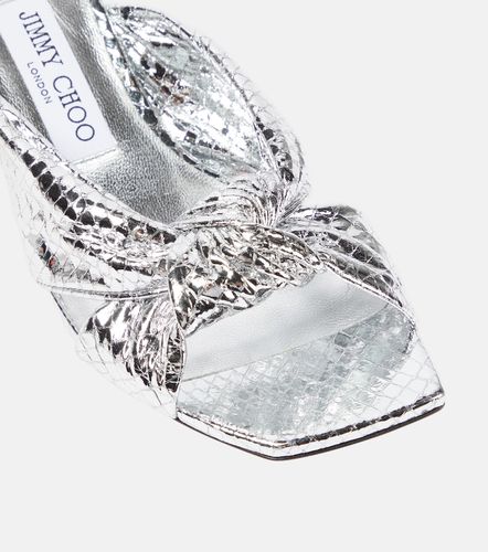 Mules Avenue 50 en cuir embossé - Jimmy Choo - Modalova