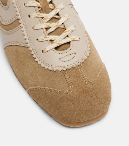 Baskets en daim et cuir - Dries Van Noten - Modalova