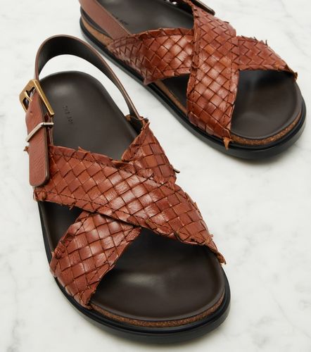 The Row Sandales Buckle en cuir - The Row - Modalova