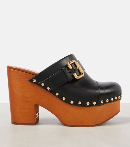 Chloé Mules Jeannette 115 en cuir à clous - Chloe - Modalova
