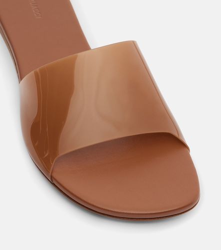 Amina Muaddi Mules Bianca Glass 95 - Amina Muaddi - Modalova
